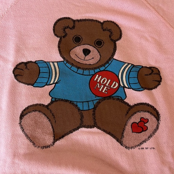 Vintage 1980’s bear sweatshirt sweater - Picture 3 of 6